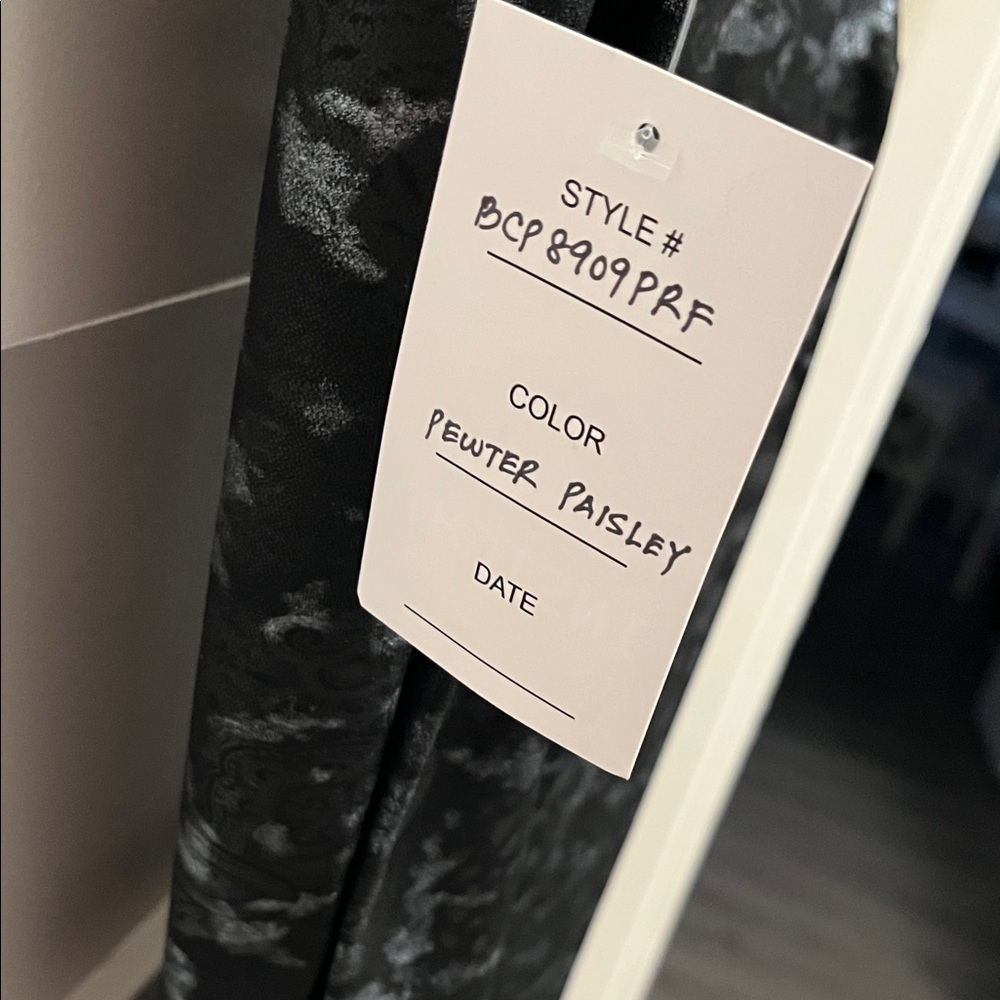 Insight Black Patterned Pants NWT - image 3